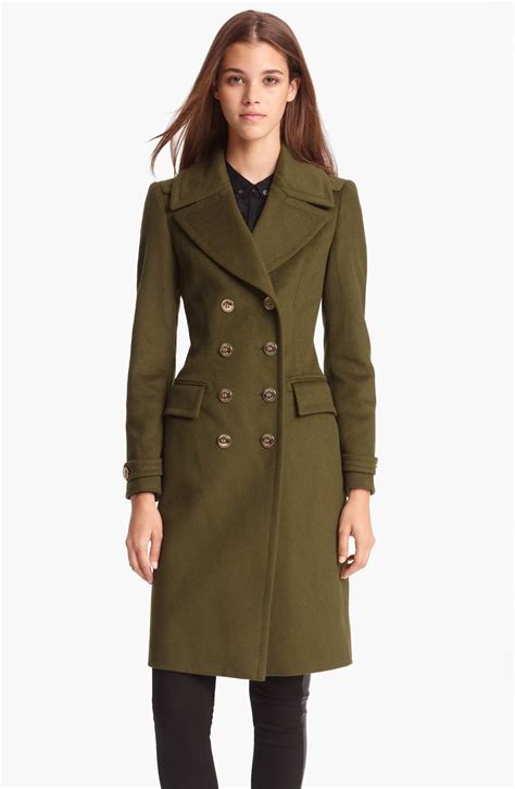 burberry womens cashmere technical coat|burberry wool cashmere coat women's.